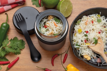 Logotrade promotional giveaways photo of: Bogota food flask with ceramic coating