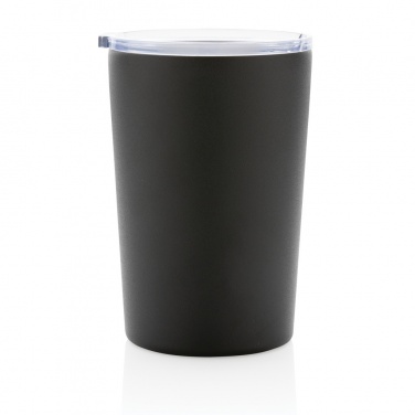 Logotrade advertising products photo of: RCS Recycled stainless steel modern vacuum mug with lid