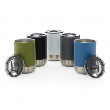 Logo trade business gifts image of: RCS recycled stainless steel tumbler