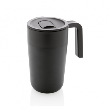 Logo trade corporate gifts picture of: GRS Recycled PP and SS mug with handle