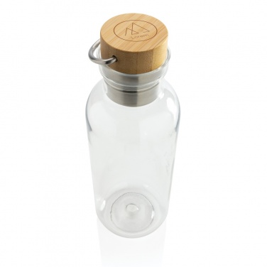 Logotrade promotional product image of: RCS RPET bottle with bamboo lid and handle