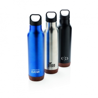 Logo trade promotional items picture of: Cork leakproof vacuum flask
