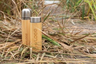 Logotrade corporate gift picture of: Bamboo vacuum travel flask