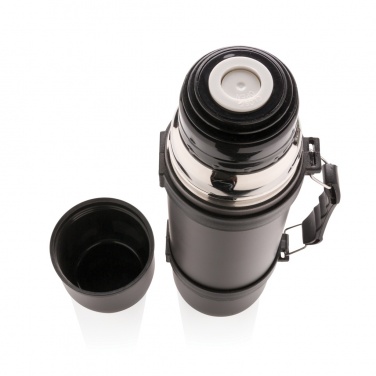 Logo trade promotional gifts picture of: Vacuum flask with 2 cups