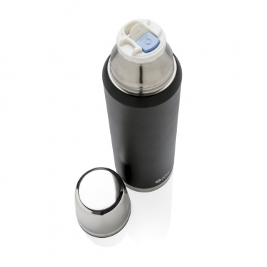 Logo trade corporate gifts image of: Swiss Peak Elite 1L copper vacuum flask