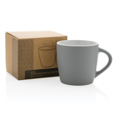 Logotrade business gift image of: Ceramic mug with coloured inner 300ml