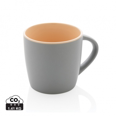 Logo trade promotional gifts image of: Ceramic mug with coloured inner 300ml