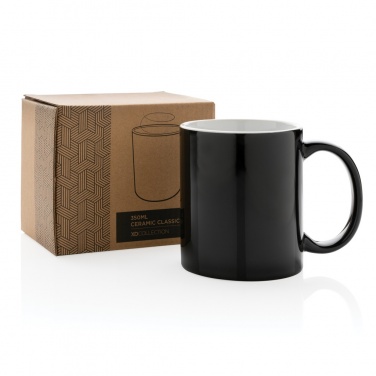 Logotrade promotional item picture of: Ceramic classic mug 350ml