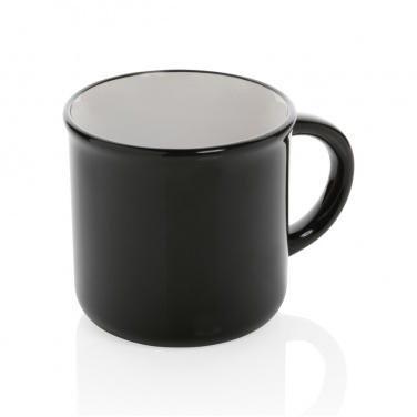 Logo trade business gift photo of: Vintage ceramic mug 280ml