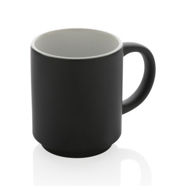 Logotrade promotional product image of: Ceramic stackable mug 180ml