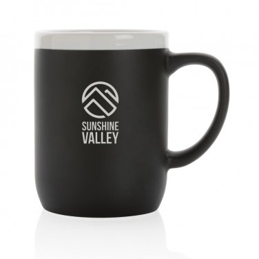 Logotrade corporate gift image of: Ceramic mug with white rim 300ml