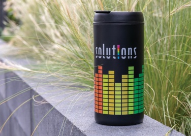 Logo trade corporate gifts image of: Metro RCS Recycled stainless steel tumbler