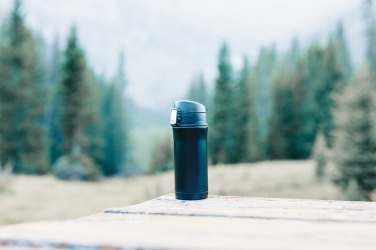 Logo trade promotional merchandise picture of: RCS Recycled stainless steel easy lock vacuum mug