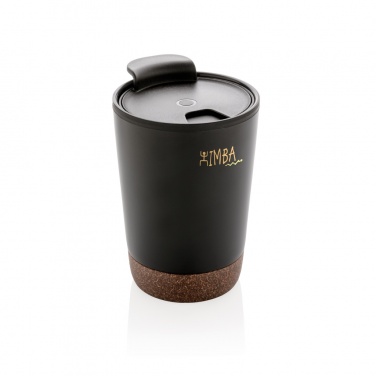 Logotrade promotional giveaway picture of: GRS RPP stainless steel cork coffee tumbler
