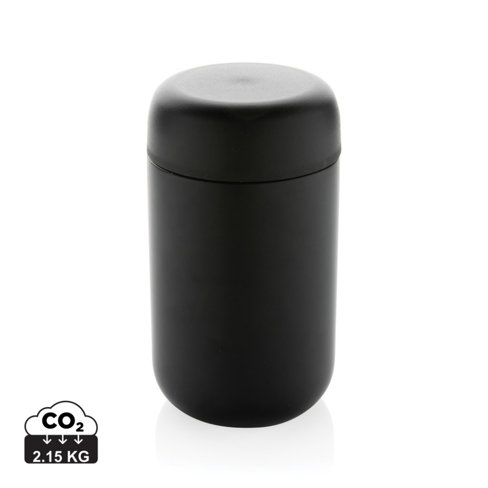 Logo trade corporate gifts image of: Brew RCS certified recycled stainless steel vacuum tumbler