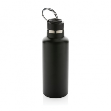 Logotrade advertising product image of: Hydro RCS recycled stainless steel vacuum bottle with spout