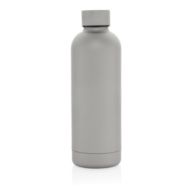 Logo trade promotional gifts image of: RCS Recycled stainless steel Impact vacuum bottle