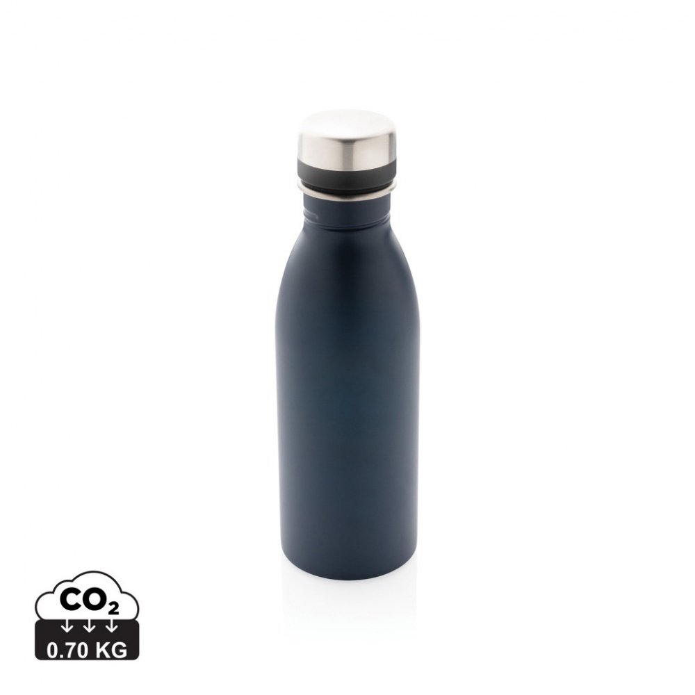 Logo trade advertising products image of: RCS Recycled stainless steel deluxe water bottle