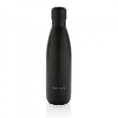 Logotrade advertising product picture of: Eureka RCS certified re-steel single wall water bottle