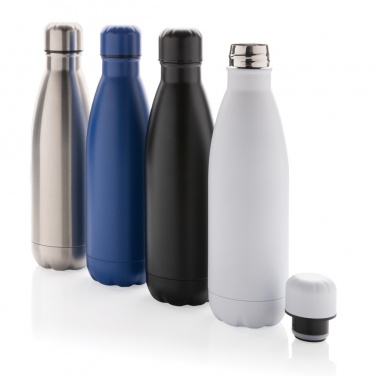 Logotrade promotional gift image of: Eureka RCS certified re-steel single wall water bottle