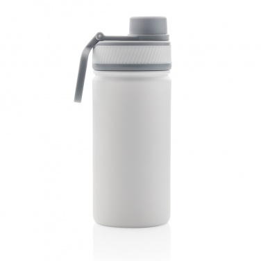 Logo trade promotional giveaways picture of: Vacuum stainless steel bottle with sports lid 550ml