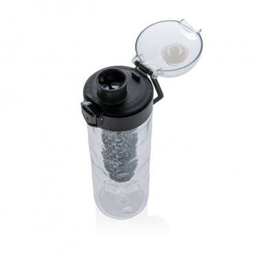 Logo trade promotional giveaways picture of: Honeycomb lockable leak proof infuser bottle