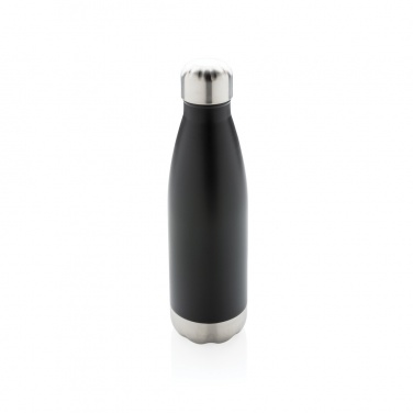 Logo trade promotional giveaways image of: Vacuum insulated stainless steel bottle