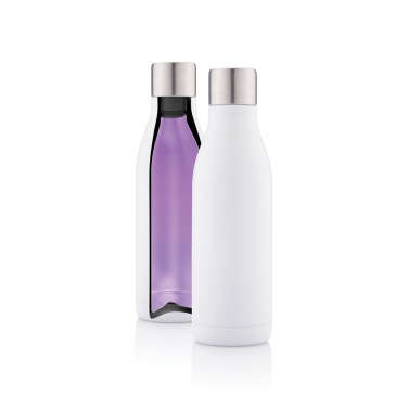 Logo trade promotional item photo of: UV-C steriliser vacuum stainless steel bottle