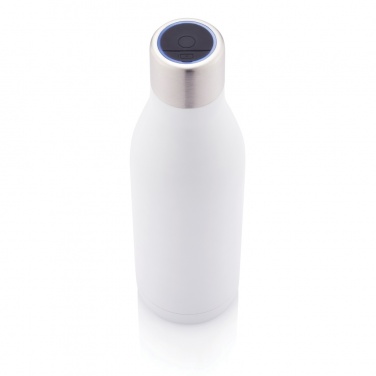 Logo trade promotional product photo of: UV-C steriliser vacuum stainless steel bottle
