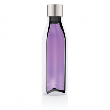 Logo trade corporate gifts image of: UV-C steriliser vacuum stainless steel bottle