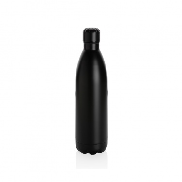 Logotrade promotional giveaway image of: Solid colour vacuum stainless steel bottle 1L