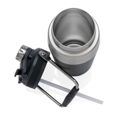 Logo trade corporate gifts picture of: Vacuum stainless steel dual function lid bottle 500ml