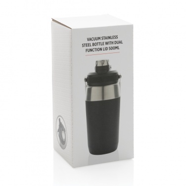 Logo trade promotional product photo of: Vacuum stainless steel dual function lid bottle 500ml