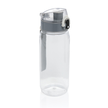 Logo trade promotional merchandise image of: Yide RCS Recycled PET leakproof lockable waterbottle 600ml