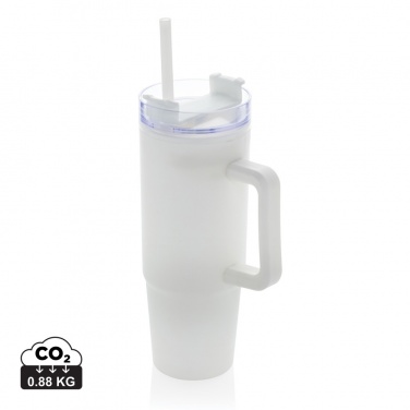 Logo trade promotional gift photo of: Tana RCS plastic tumbler with handle 900ml
