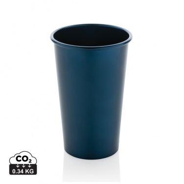Logo trade promotional items picture of: Alo RCS recycled aluminium lightweight cup 450ml