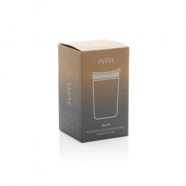 Logo trade promotional giveaways picture of: Avira Alya RCS Re-steel tumbler 300 ml