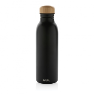 Logo trade promotional products image of: Avira Alcor RCS Re-steel single wall water bottle 600 ML