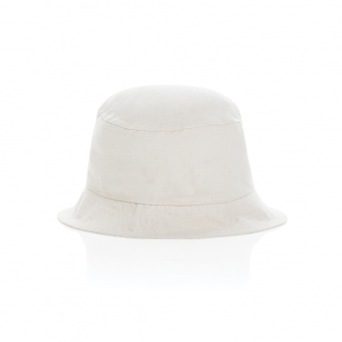 Logo trade promotional items image of: Impact Aware™ 285 gsm rcanvas one size bucket hat undyed