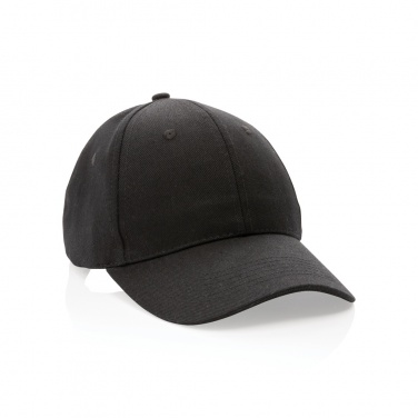 Logotrade business gift image of: Impact 6 panel 280gr Recycled cotton cap with AWARE™ tracer