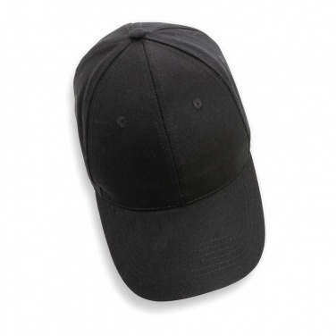 Logotrade promotional merchandise picture of: Impact 6 panel 280gr Recycled cotton cap with AWARE™ tracer
