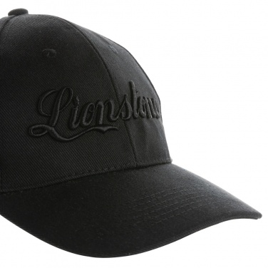 Logotrade promotional gift image of: Impact 6 panel 280gr Recycled cotton cap with AWARE™ tracer