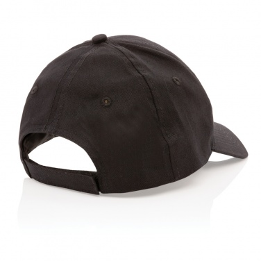Logotrade promotional gift image of: Impact 6 panel 190gr Recycled cotton cap with AWARE™ tracer