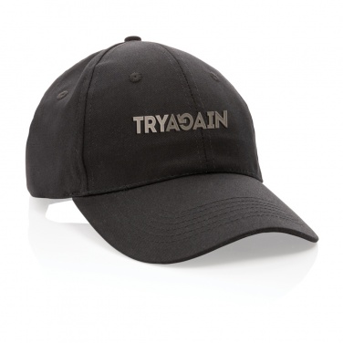 Logotrade business gifts photo of: Impact 6 panel 190gr Recycled cotton cap with AWARE™ tracer
