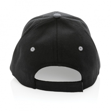 Logotrade promotional item picture of: Impact AWARE™ Brushed rcotton 6 panel contrast cap 280gr