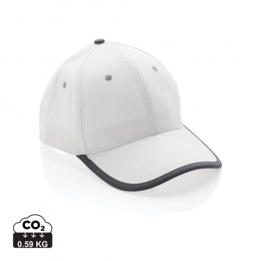 Logo trade promotional product photo of: Impact AWARE™ Brushed rcotton 6 panel contrast cap 280gr