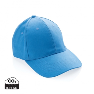 Logotrade promotional merchandise photo of: Impact 6 panel 280gr Recycled cotton cap with AWARE™ tracer