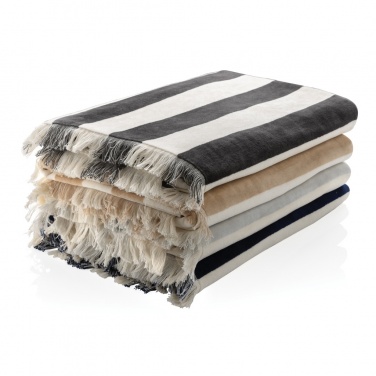 Logo trade advertising product photo of: Ukiyo Yukari AWARE™ XL deluxe beach towel 100x180cm