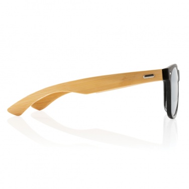 Logo trade promotional giveaway photo of: Bamboo and RCS recycled plastic sunglasses