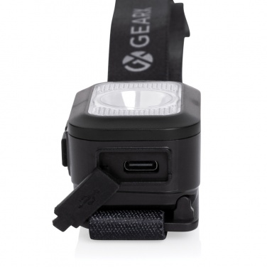 Logotrade promotional item image of: Gear X RCS rPlastic heavy duty head torch